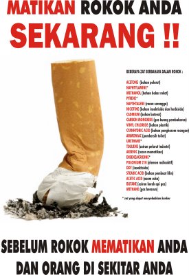 Matikan Rokok Skrg Sebelum Mematikan Pramuka Smkn 1 Poster Gambar