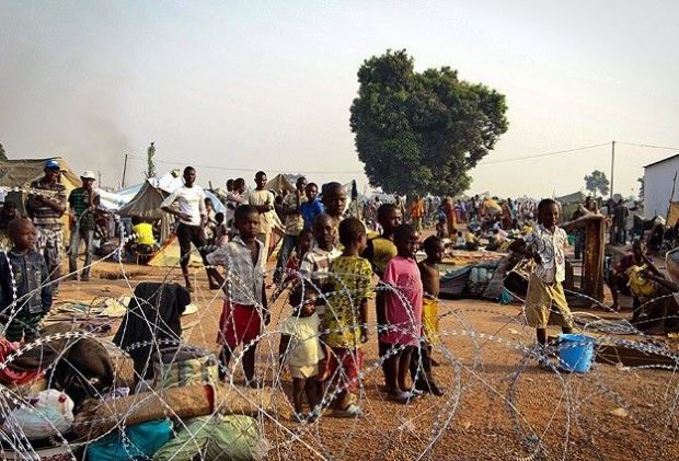 Afrika Tengah-Pengungsi Muslim Afrika Tengah yang meninggalkan rumah mereka untuk menyelamatkan diri dari pembantaian-jpeg.image